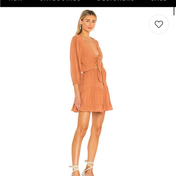 L⭐️SPACE Stay Golden Dress in Putty Size Medium - Picture 2 of 5